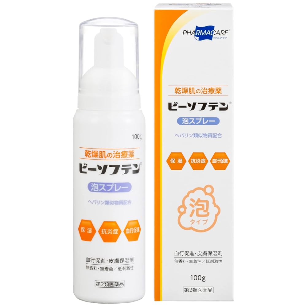 保湿剤　泡状スプレー 100g 4本セット　ヘパリン　赤ちゃん へパリン泡状スプレー 100g 4本セット 楽天市場】ヘパリン類似